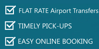 Flat Rates. Timely Pick-Ups. Easy Online Boooking.
